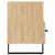 Produktbild 7 för Tv-bänk sonoma ek 80x36x50 cm konstruerat trä