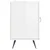 Produktbild 7 för Tv-bänk vit högglans 150x30x50 cm konstruerat trä