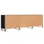 Produktbild 8 för Tv-bänk svart 150x30x50 cm konstruerat trä