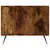 Produktbild 7 för Soffbord rökfärgad ek 102x50x40 cm konstruerat trä