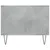 Produktbild 7 för Soffbord betonggrå 102x50x40 cm konstruerat trä