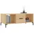 Produktbild 3 för Soffbord sonoma-ek 102x50x40 cm konstruerat trä