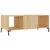 Produktbild 8 för Soffbord sonoma-ek 102x50x40 cm konstruerat trä
