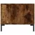 Produktbild 7 för Soffbord rökfärgad ek 102x50x40 cm konstruerat trä