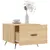 Produktbild 4 för Soffbord 2 st sonoma ek 50x50x40 cm konstruerat trä