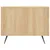 Produktbild 8 för Soffbord 2 st sonoma ek 50x50x40 cm konstruerat trä