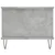 Produktbild 7 för Soffbord betonggrå 90x50x40 cm konstruerat trä