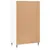 Produktbild 8 för Skohylla vit 60x35x105 cm konstruerat trä