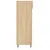 Produktbild 7 för Skohylla sonoma-ek 60x35x105 cm konstruerat trä