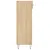 Produktbild 7 för Skohylla sonoma-ek 60x35x105 cm konstruerat trä