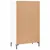 Produktbild 8 för Skohylla vit 60x35x105 cm konstruerat trä