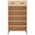 Produktbild 6 för Skohylla sonoma-ek 60x35x105 cm konstruerat trä
