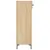 Produktbild 7 för Skohylla sonoma-ek 60x35x105 cm konstruerat trä