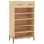Produktbild 2 för Skohylla sonoma-ek 60x35x105 cm konstruerat trä