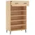 Produktbild 5 för Skohylla sonoma-ek 60x35x105 cm konstruerat trä