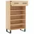 Produktbild 5 för Skohylla sonoma-ek 60x35x105 cm konstruerat trä