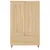 Produktbild 5 för Högskåp sonoma-ek 69,5x31x115 cm konstruerat trä