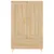 Produktbild 5 för Högskåp sonoma-ek 69,5x31x115 cm konstruerat trä