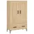 Produktbild 2 för Högskåp sonoma-ek 69,5x31x115 cm konstruerat trä