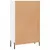 Produktbild 8 för Högskåp vit 69,5x31x115 cm konstruerat trä