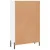 Produktbild 8 för Högskåp vit högglans 69,5x31x115 cm konstruerat trä