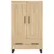Produktbild 5 för Högskåp sonoma-ek 69,5x31x115 cm konstruerat trä