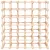 Produktbild 3 för Vinställ för 42 flaskor 68,5x23x68,5 cm massiv furu