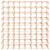Produktbild 3 för Vinställ för 72 flaskor 90,5x23x90,5 cm massiv furu