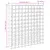 Produktbild 8 för Vinställ för 120 flaskor 112,5x23x123,5 cm massiv furu