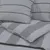 Produktbild 5 för Bäddset grå 220x240 cm bomull