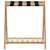 Produktbild 3 för Bagagehylla 68x38x58 cm bambu