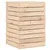 Produktbild 7 för Tvättkorg 44x44x66 cm massiv furu