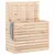 Produktbild 3 för Tvättkorg 88,5x44x66 cm massiv furu