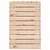 Produktbild 6 för Tvättkorg 88,5x44x66 cm massiv furu