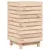 Produktbild 2 för Tvättkorg 44x44x76 cm massiv furu
