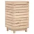 Produktbild 7 för Tvättkorg 44x44x76 cm massiv furu