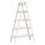 Produktbild 2 för Hylla A-formad 5 hyllor 110x40x180,5 cm massiv furu