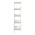 Produktbild 5 för Hylla A-formad 5 hyllor 110x40x180,5 cm massiv furu