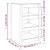 Produktbild 9 för Köksskåp för utomhusbruk 55x55x92 cm massiv furu