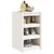 Produktbild 3 för Köksskåp för utomhusbruk vit 55x55x92 cm massiv furu