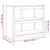 Produktbild 9 för Köksskåp för utomhusbruk vit 106x55x92 cm massiv furu