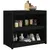 Produktbild 3 för Köksskåp för utomhusbruk svart 106x55x92 cm massiv furu