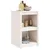 Produktbild 3 för Köksskåp för utomhusbruk vit 55x55x92 cm massiv furu