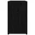Produktbild 5 för Köksskåp för utomhusbruk svart 106x55x92 cm massiv furu