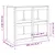 Produktbild 9 för Köksskåp för utomhusbruk svart 106x55x92 cm massiv furu