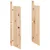 Produktbild 3 för Köksluckor för utomhusbruk 50x9x82 cm massiv furu