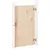 Produktbild 6 för Köksluckor för utomhusbruk 2 st vit 50x9x82 cm massiv furu