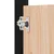 Produktbild 8 för Köksluckor för utomhusbruk 2 st svart 50x9x82 cm massiv furu