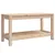Produktbild 5 för Trädgårdsbänk 82,5x35x45 cm massiv furu