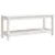 Produktbild 5 för Trädgårdsbänk vit 108x35x45 cm massiv furu